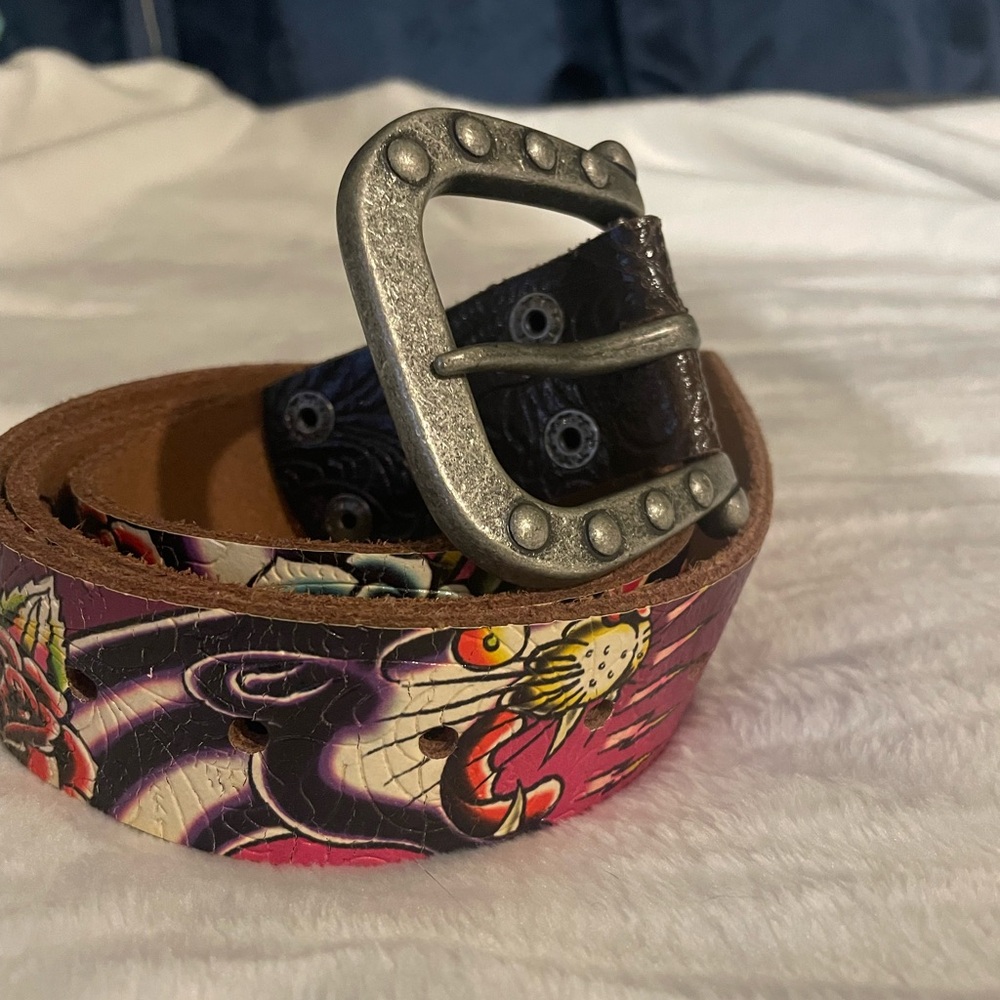 Ed Hardy panther belt
